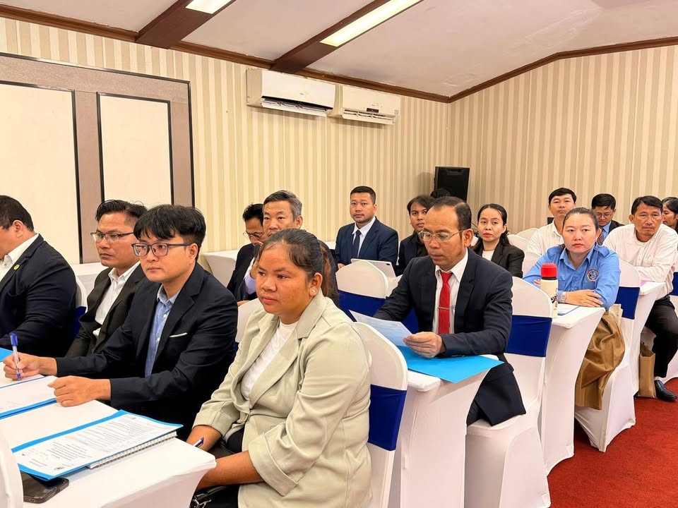 ក្រសួងទេសចរណ៍ សហការជាមួយអង្គការអន្តរជាតិខាងការងារ (ILO) បានរៀបចំវគ្គបណ្តុះបណ្តាល “អ្នកវាយតម្លៃបង្គោលជាតិក្នុងសេវាកម្មសណ្ឋាគារ ស្របតាមគុណវុឌ្ឍិជាតិកម្ពុជា កម្រិតសញ្ញាបត្រវិជ្ជាជីវៈ ១ (C1)”។