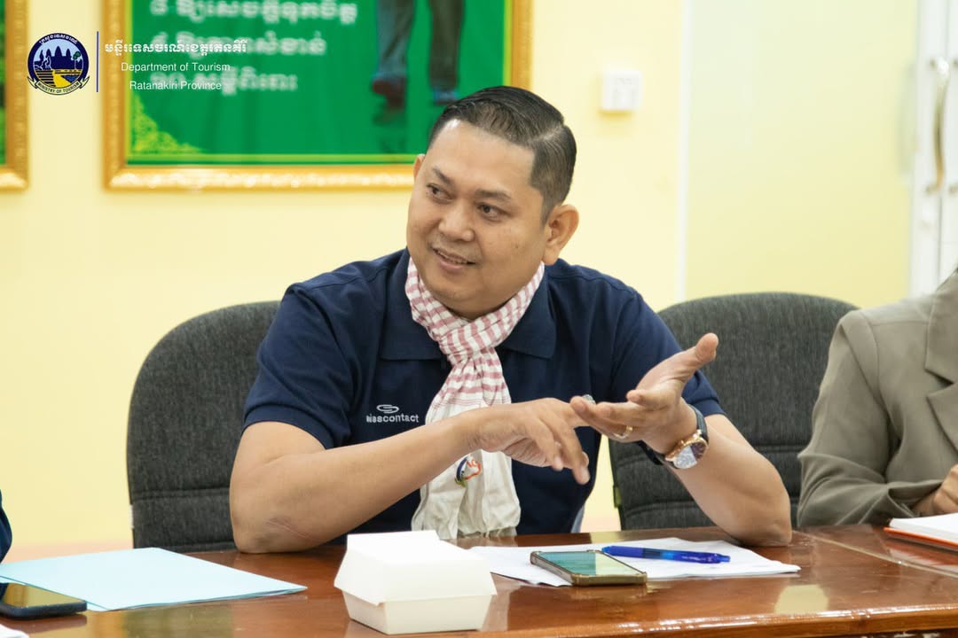 កិច្ចប្រជុំបូកសរុបលទ្ធផលការងារបណ្តុះបណ្តាលគម្រោងហូកា (HoKa) ឆ្នាំ២០២៥ លើកទិសដៅការងារឆ្នាំ២០២៦ និងត្រួតពិនិត្យសម្ភារៈប្រើប្រាស់ក្នុងកម្មវិធីបណ្តុះបណ្តាលបដិសណ្ឋារកិច្ចរបស់មន្ទីរទេសចរណ៍ខេត្តរតនគិរី!