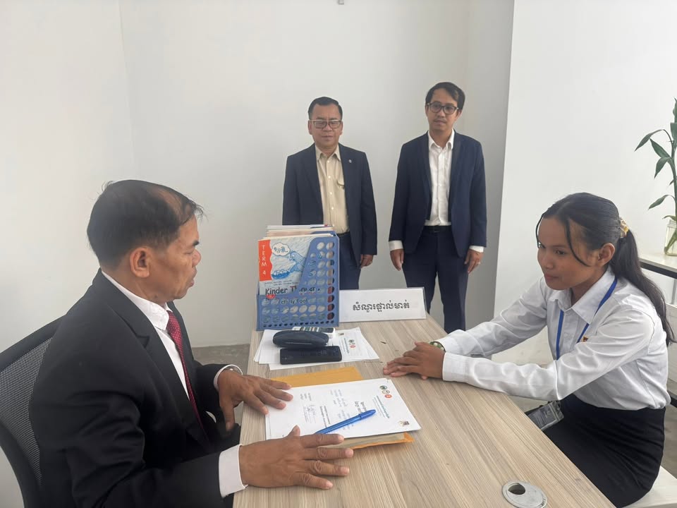 ក្រសួងទេសចរណ៍ចុះត្រួតពិនិត្យគុណភាពបណ្តុះបណ្តាល និងដំណើរការធ្វើតេស្តសមត្ថភាពបញ្ចប់ការសិក្សាថ្នាក់សញ្ញាបត្របច្ចេកទេស និងវិជ្ជាជីវៈ ៣ ជំនាន់ទី ៧ ឆ្នាំសិក្សា ២០២៤-២០២៥ របស់សាលាទេសចរណ៍ និងបដិសណ្ឋារកិច្ច វី